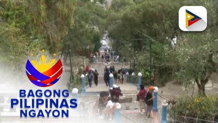 Mga turista, dumagsa sa Baguio City kasabay ng summer vacation
