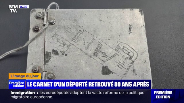 Cahors: le carnet d'un déporté a été retrouvé dans une machine à coudre en fonte 80 ans après