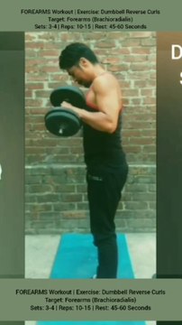 ❌ DUMBBELL REVERSE CURLS ✔️ What's the best exercise for BICEPS & FOREARMS? #heermlgangaputra #naturalbodybuilding