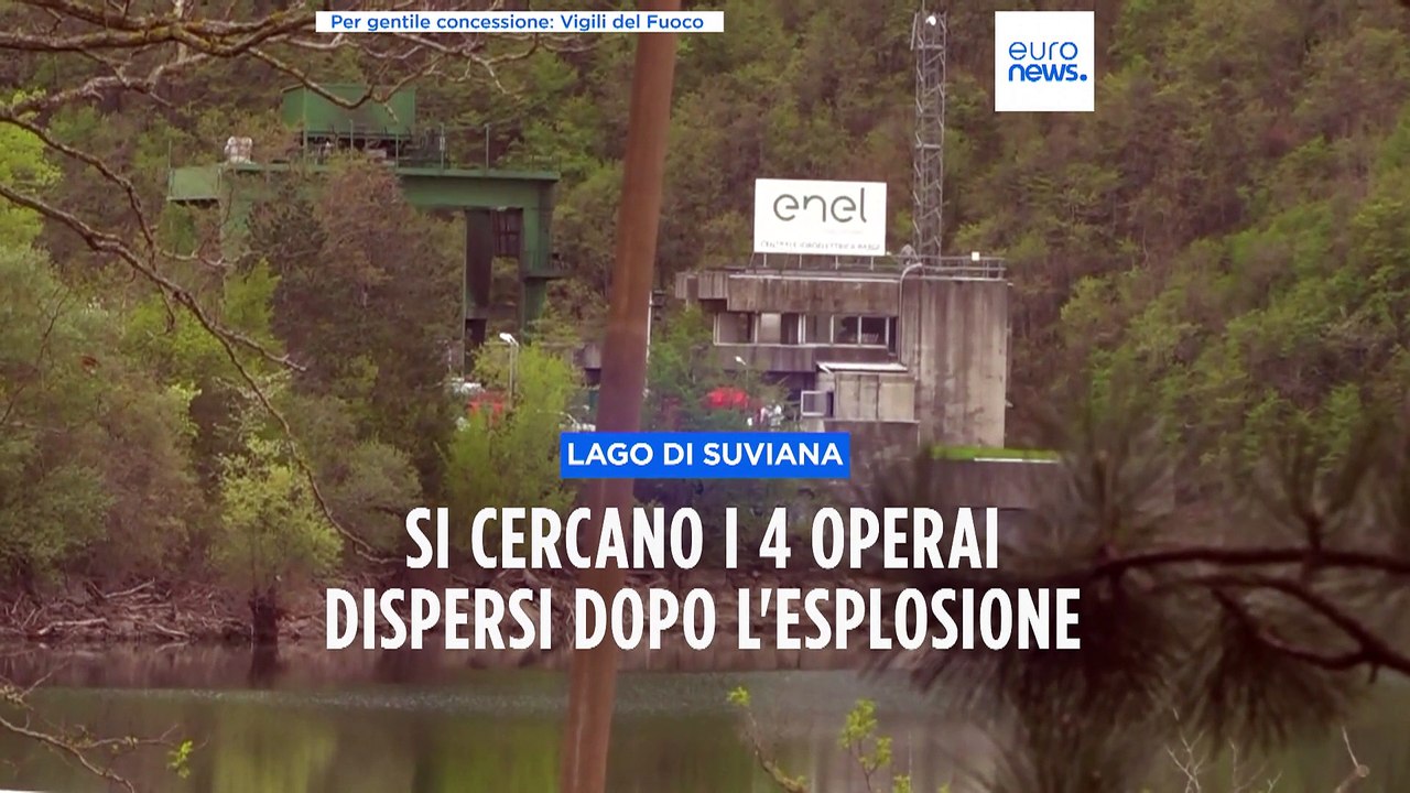 Esplosione a Suviana: si cercano ancora 4 dispersi, oggi sciopero generale contro le morti bianche