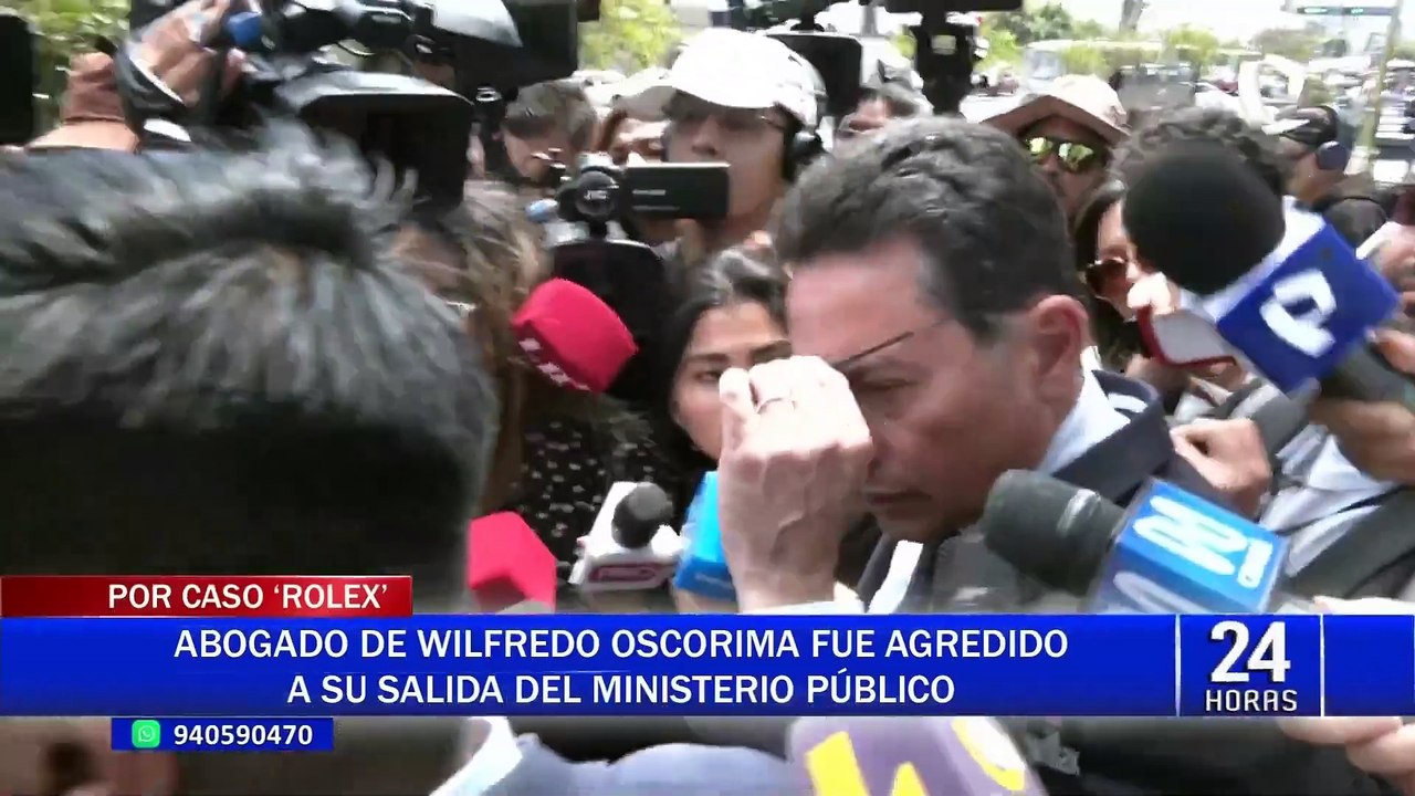 Caso Rolex: Ministerio Público incauta tres relojes y una pulsera a Wilfredo Oscorima