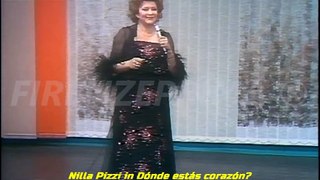 Viva l'amore di Narciso Parigi- Nilla Pizzi in Dónde estás corazón  (censurato) Teleregione - 1981