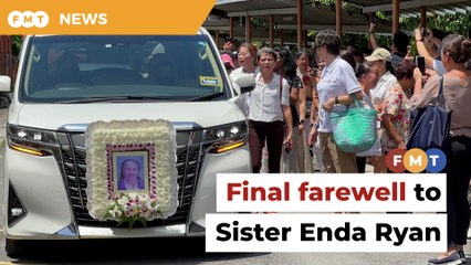 Tearful farewell for Sister Enda at Assunta secondary school