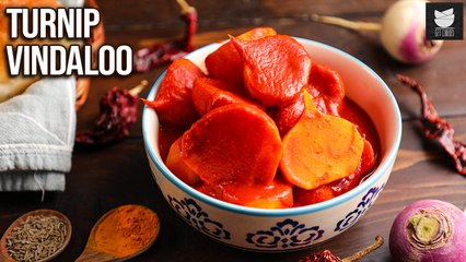 Turnip Vindaloo Recipe | How to Make Veg Turnip Vindaloo Curry at Home | Varun Inamadar |Get Curried