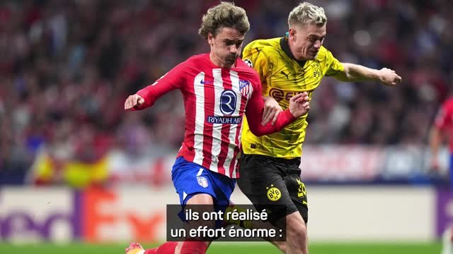Atlético - Simeone : Nous savons que nous allons souffrir à Dortmund