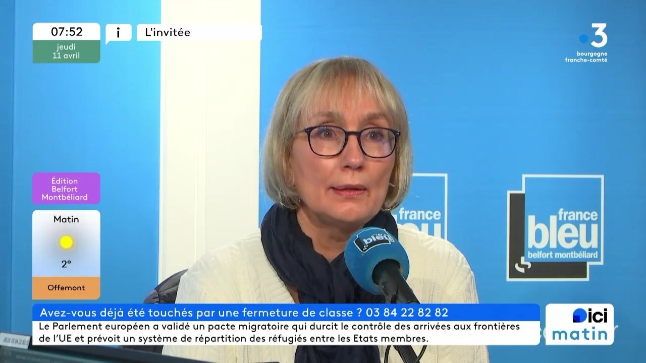 Marie-Hélène Ivol, adjointe au maire de Belfort en charge de l'éducation justifie la sortie du dispositif "Cité éducative", pour protester contre la nouvelle carte scolaire