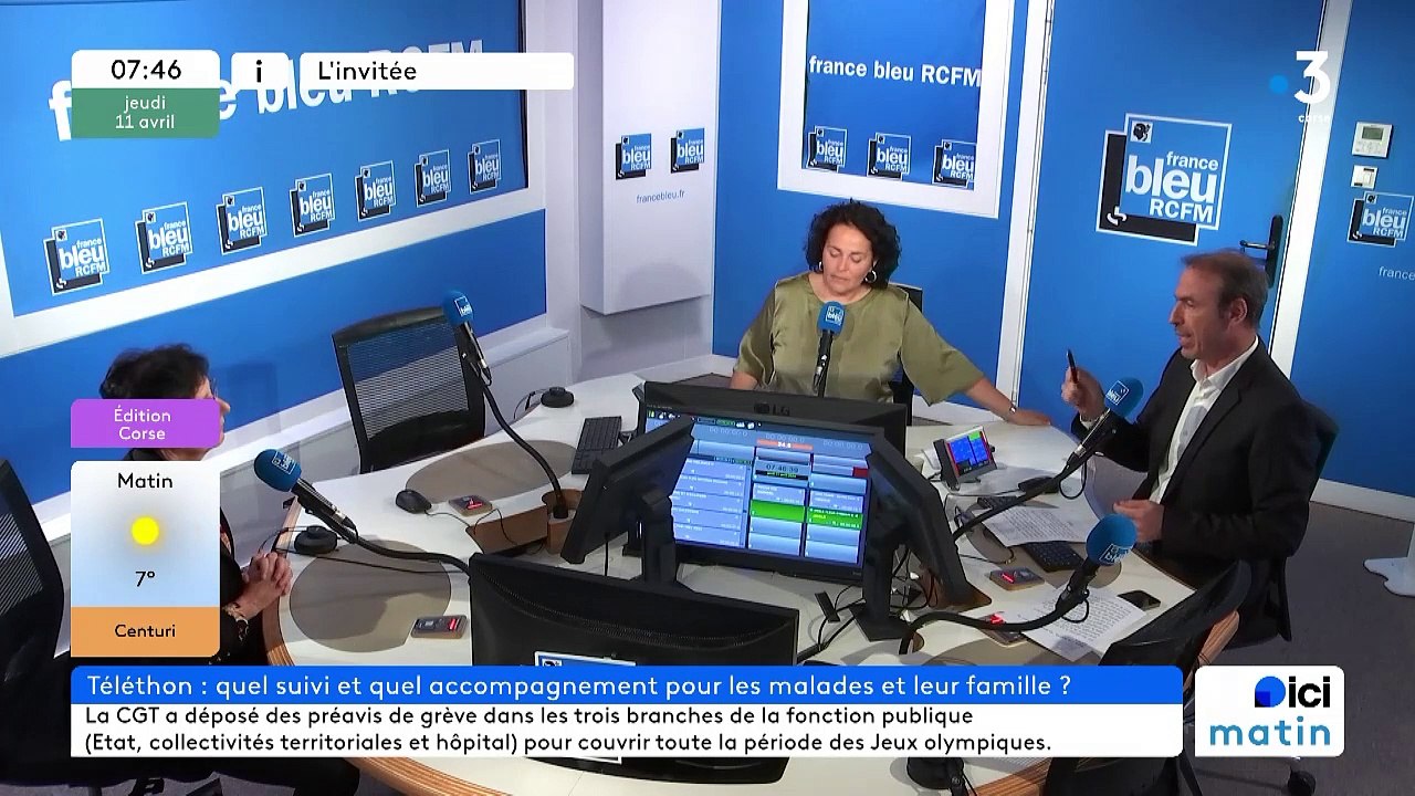 7h45/ RCFM / AFM Téléthon