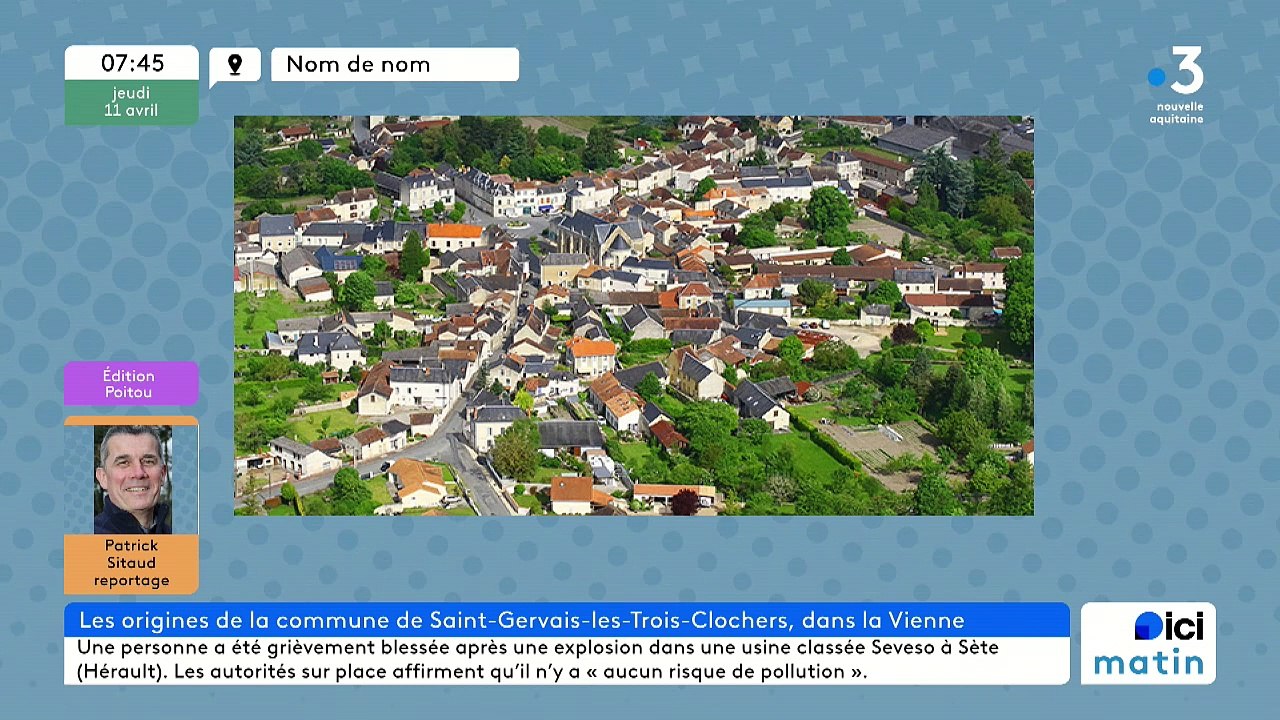 11/04/2024 - Le 6/9 de France Bleu Poitou en vidéo