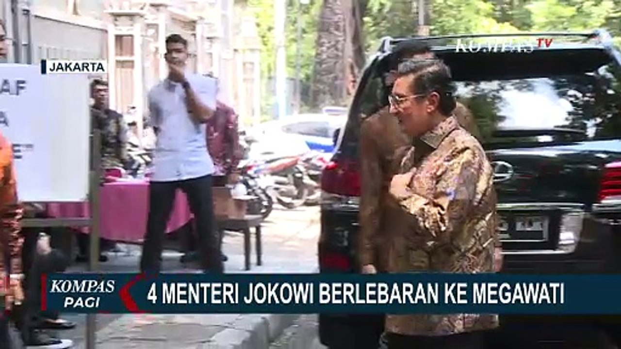 4 Menteri Jokowi Berlebaran ke Rumah Megawati, Siapa Saja?