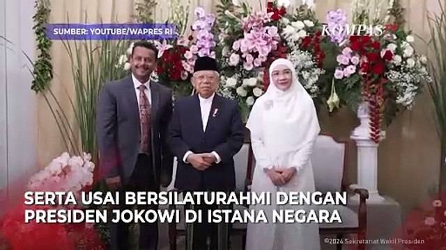 Wapres Ma'ruf Amin Gelar Open House di Rumah Dinas, Ada Prabowo hingga Kapolri
