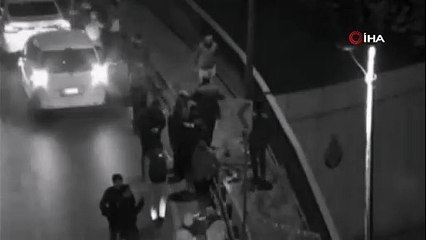 Eyüpsultan’daki feci kazada virajı alamayan motosiklet bariyere çarptı: 1 ölü, 1 yaralı