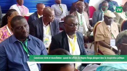 [#Reportage] Commission vérité et réconciliation : quand des affidés du Régime Bongo plongent dans la récupération politique