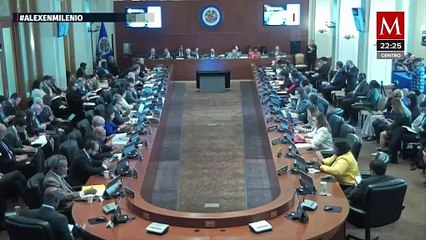 OEA aprobó resolución condenando intrusión policial en embajada de México en Ecuador