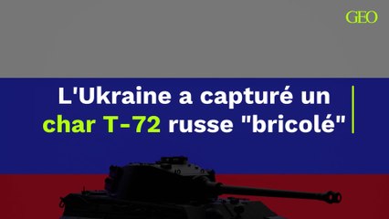 Ukraine Capture a Makeshift Russian T-72 Tank 🚀