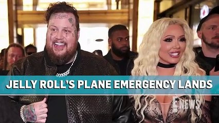Jelly Roll's Private Plane Makes an EMERGENCY Landing _ E! News