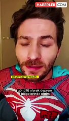 Camiden ters kelepçe ile çıkartılan Örümcek Adam'ın ilk sözleri: Ayağım alçıya alındı, yürüyemiyorum