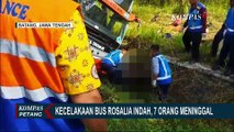 Kecelakaan Maut Bus Rosalia Indah di Tol Batang-Semarang, Sopir Ditangkap