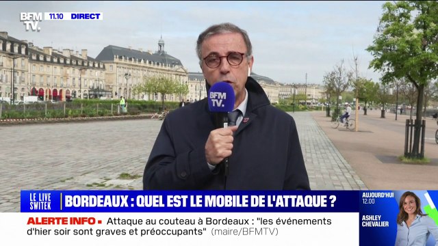 Attaque au couteau: une police municipale avec des armes létales n'aurait pas évité le drame , estime Pierre Hurmic, le maire de Bordeaux