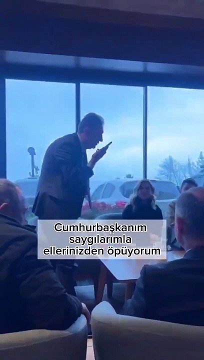 Erdoğan'ı "hazır ol"da dinledi