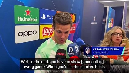 Atleti players wary of Dortmund despite 2-1 lead