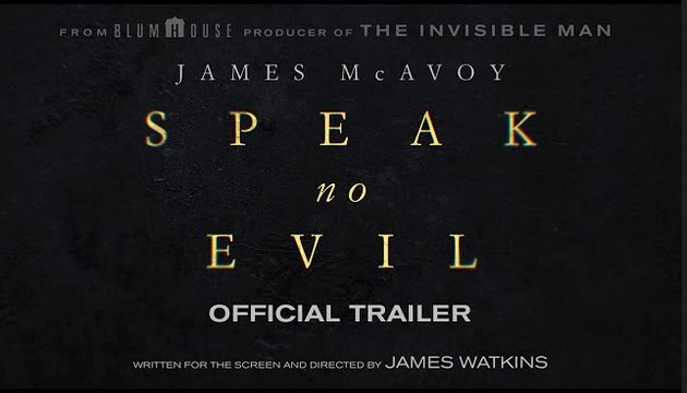 Speak No Evil | Official Trailer - James McAvoy, Mackenzie Davis