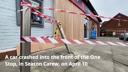 Car crashes into Hartlepool convenience store