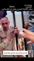 ضابط مصري يوجه رسالة للغزيين على حدود رفح