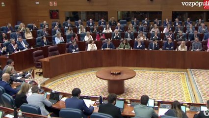 Ovación a Ayuso por esta réplica al PSOE