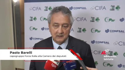 Assemblea Cifa, Barelli: “Salute economica Paese passa per pmi”