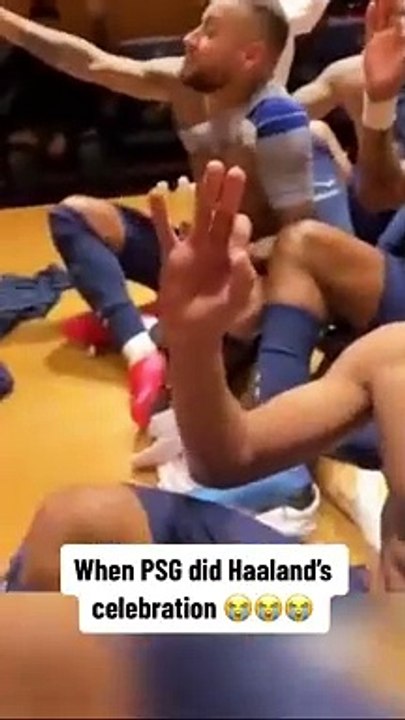 MBAPPÉ IMITE HAALAND 