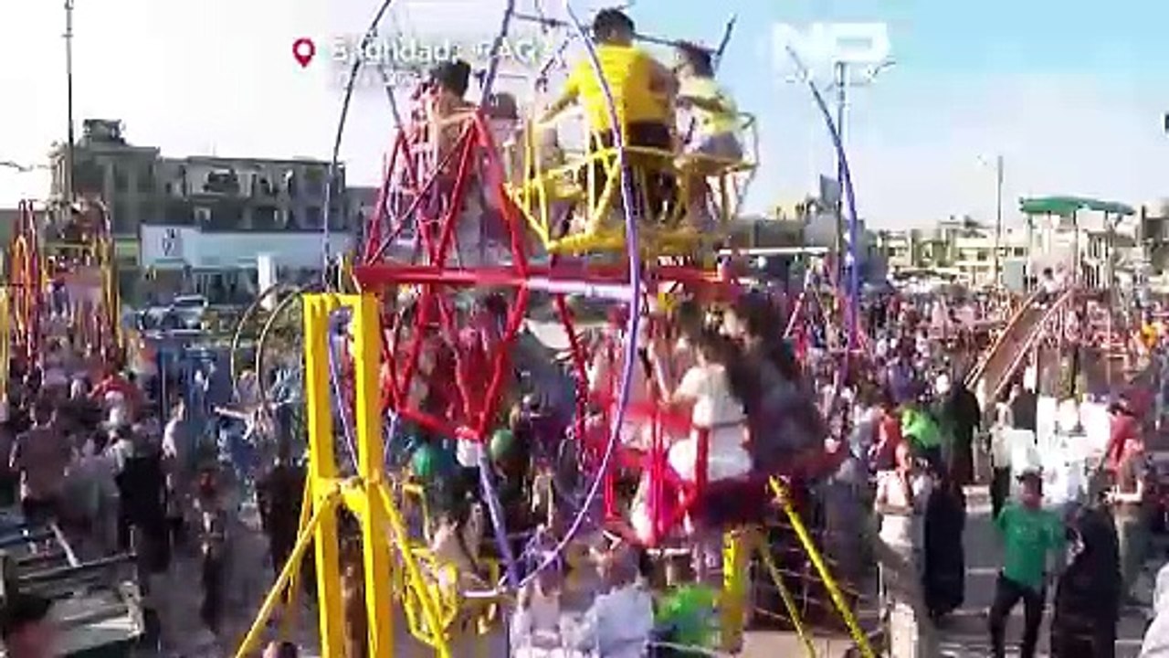 WATCH: Children in Iraq celebrate Eid al-Fatr