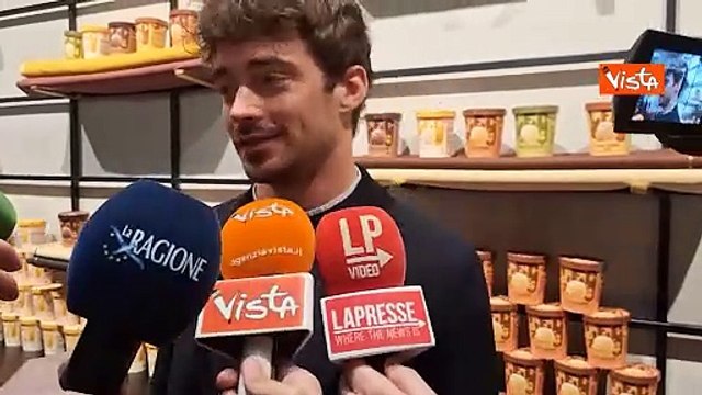 Leclerc la linea di gelati Lec : Da piccolo guardavo la F1 con un gelato al fianco