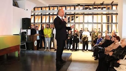 Belediyenin bayramlaşma programına katılım yoğundu