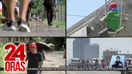 Ilang sektor, apektado ng init ang hanapbuhay; kanya-kanyang paraan para maibsan ito | 24 Oras