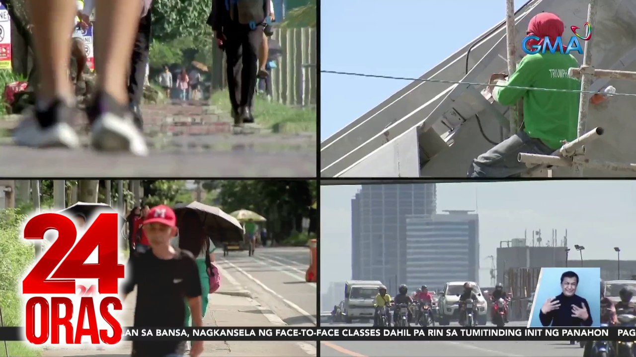 Ilang sektor, apektado ng init ang hanapbuhay; kanya-kanyang paraan para maibsan ito | 24 Oras