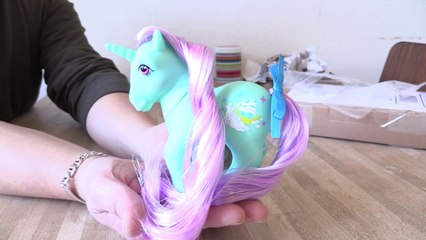 MY LITTLE PONY-UNBOXING PONY POST HQG1C PONY FRIENDS FOREVER DREAMBOAT