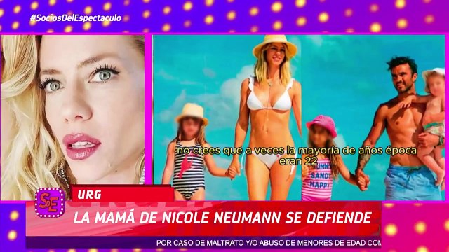 Yo ya solté, fueron demasiados años : reapareció Claudia Neumann con críticas hacia Nicole
