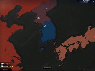 age of civilization 2 timelapse south korea conquered north korea