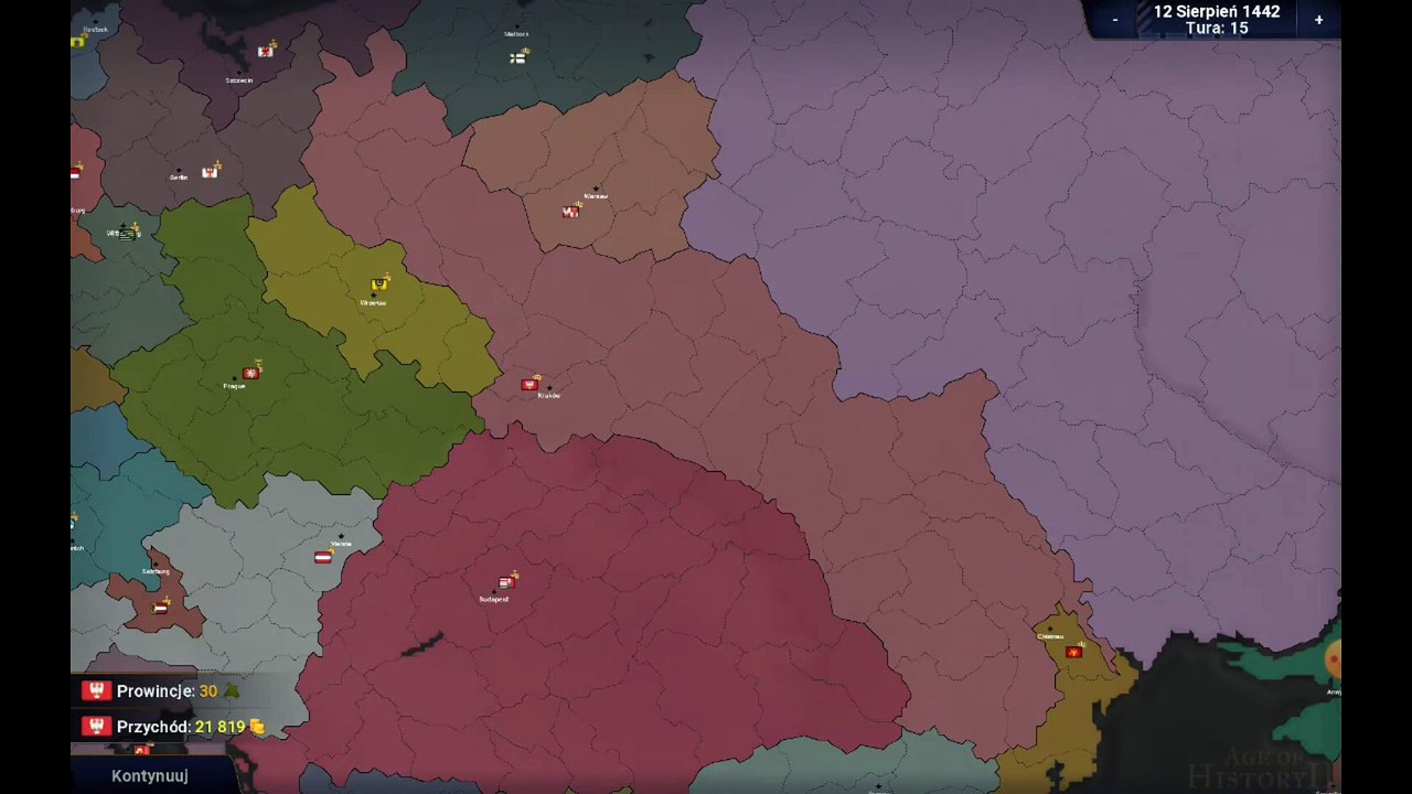 age of civilization 2 timelapse the Kingdom of Poland create Polish Lithuanian commonwealth