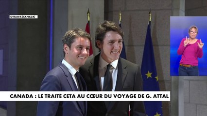 Canada : Gabriel Attal attendu à Ottawa, le traité CETA au coeur de son voyage