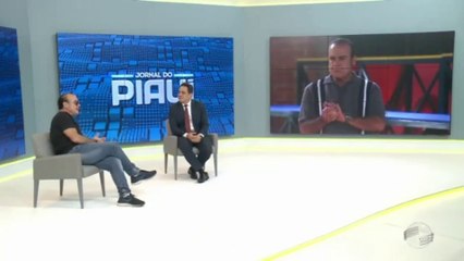 André Mattos no Jornal do Piauí da TV Cidade Verde (afiliada)
