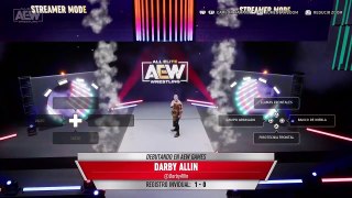 AEW World Championship #1 Contender Tournament #2: Adam Cole VS Darby Allin