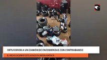 Detuvieron a un camión de encomiendas con contrabando