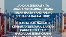 Hargailah keluarga kita..
