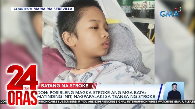 24 Oras Part 3: Stroke sa mga bata; epekto ng El Niño sa ekonomiya; kaya nga bang magluto sa initan?; ex-partner ni Pokwang, na-deport na; impact ng 24 Oras sa mga Pilipino, atbp.