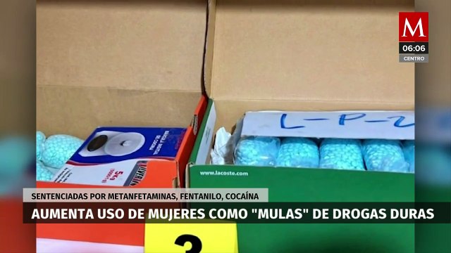Aumenta uso de mujeres como mulas para traficar drogas duras hacia EU