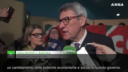 Cgil, Landini: "Il lavoro deve tornare a essere un diritto, la precarieta' attuale e' preoccupante"