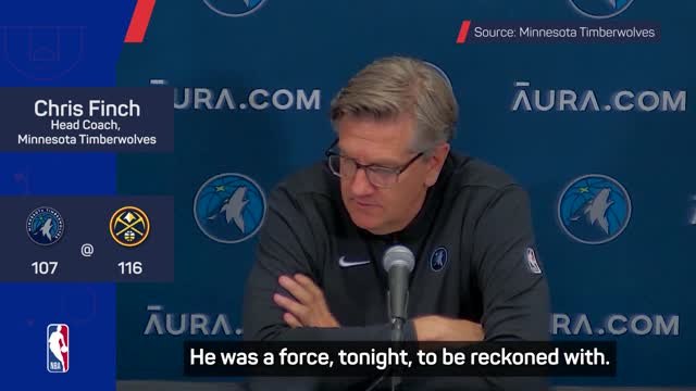 Jokic was the difference maker for the Nuggets - Finch