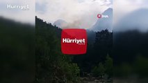 Kemer’de orman yangını