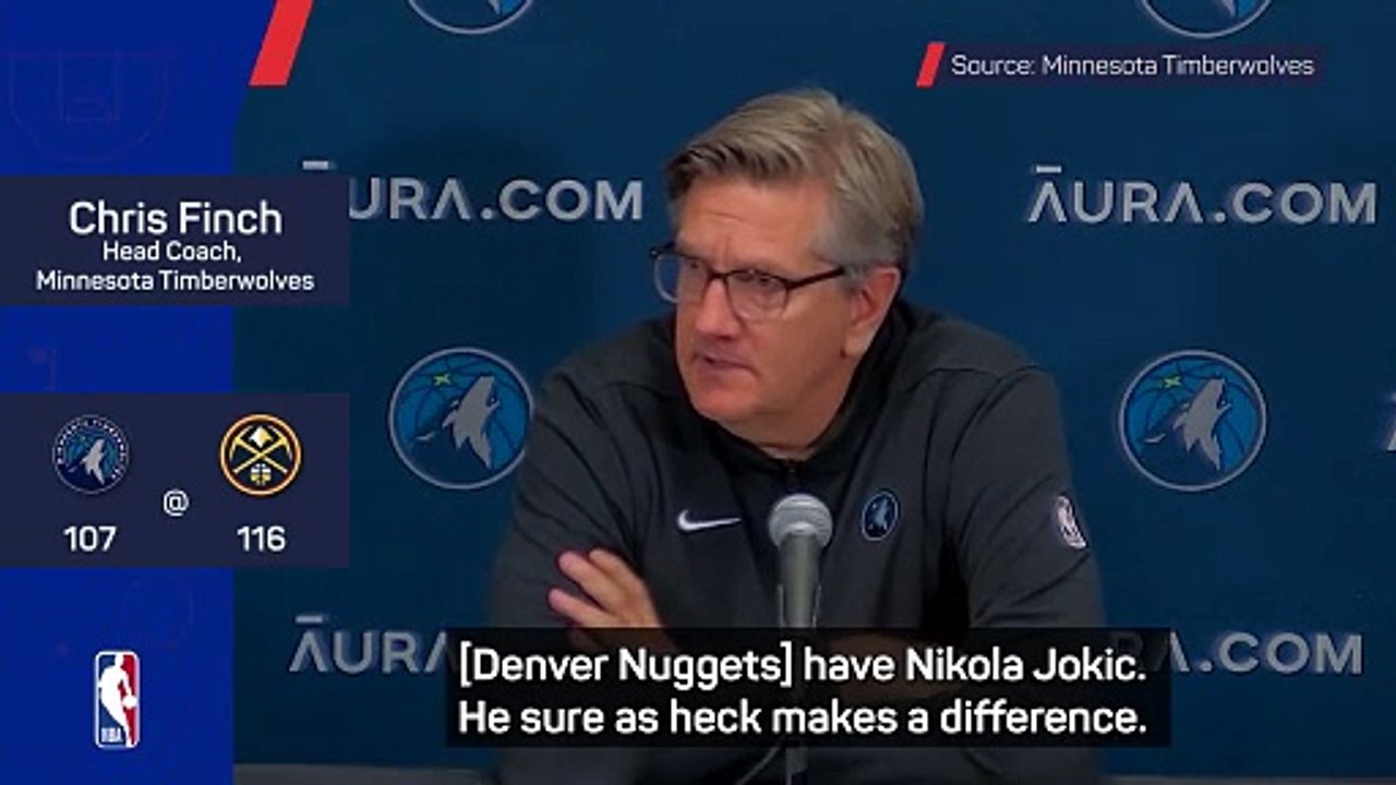 Jokic was the difference maker for the Nuggets - Finch